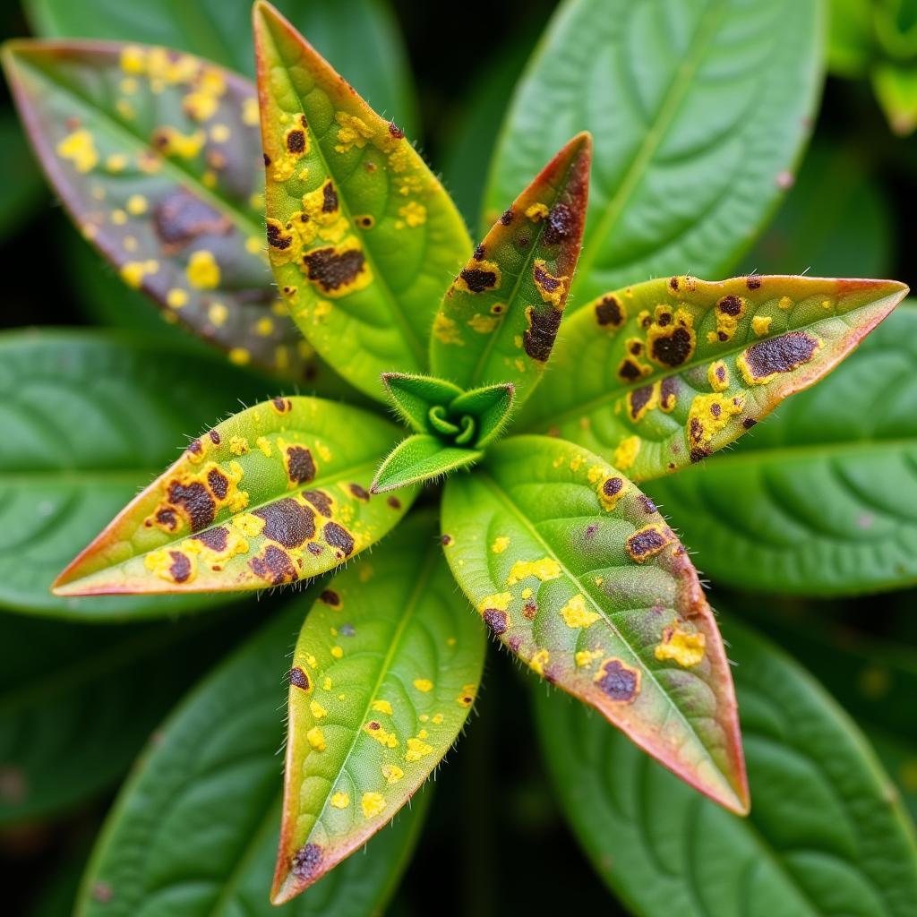 Plant and Shrub Nutrient Deficiency Symptoms