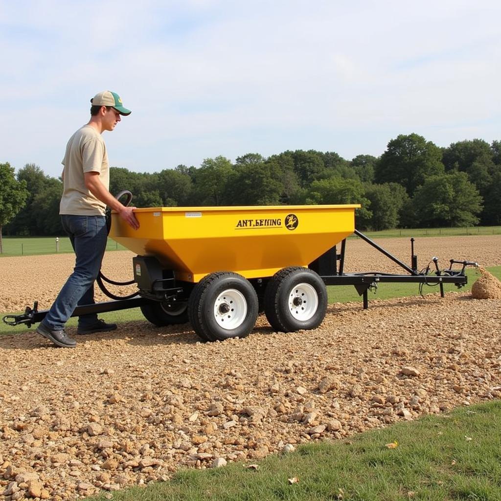 Planting Antler King Food Plot Seed