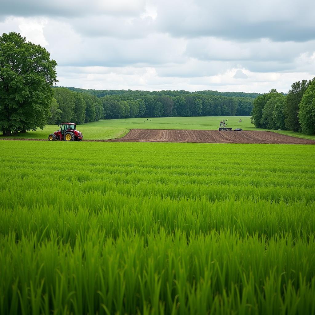 Planting Food Plot for Turkeys