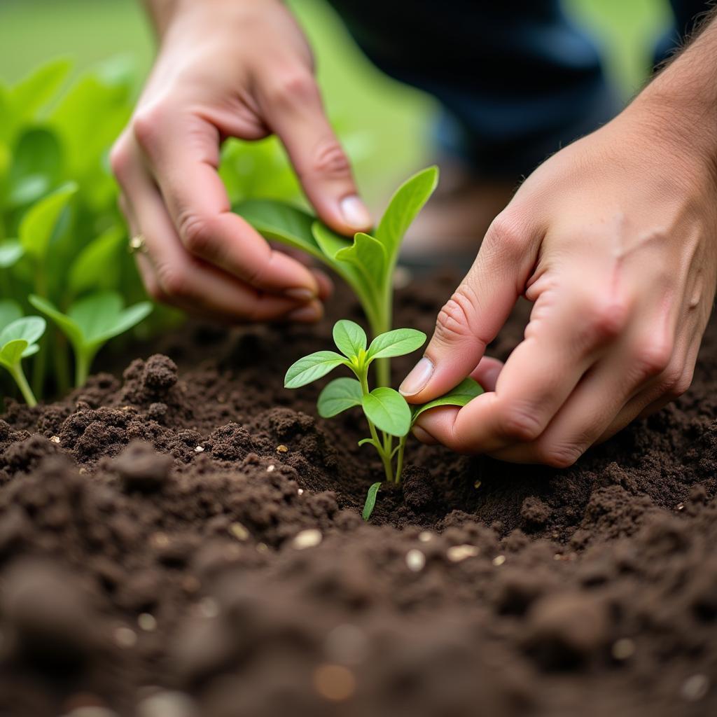 Planting Food Plot Seeds