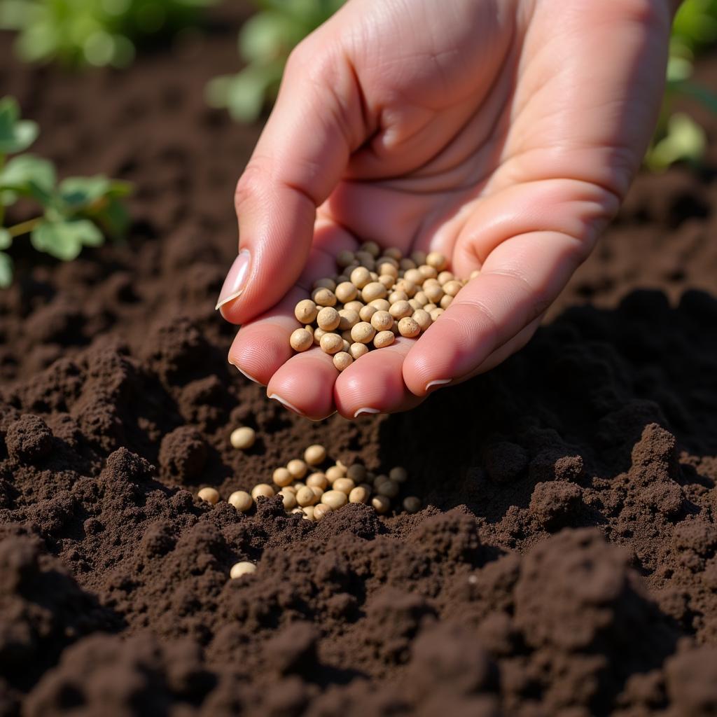 Planting Radish Food Plot Seeds