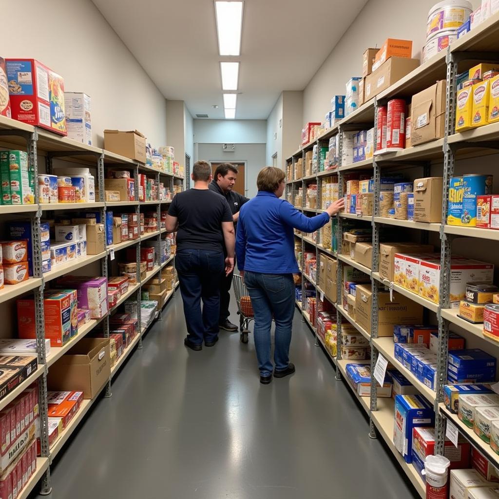 Inside the Port Washington Food Pantry