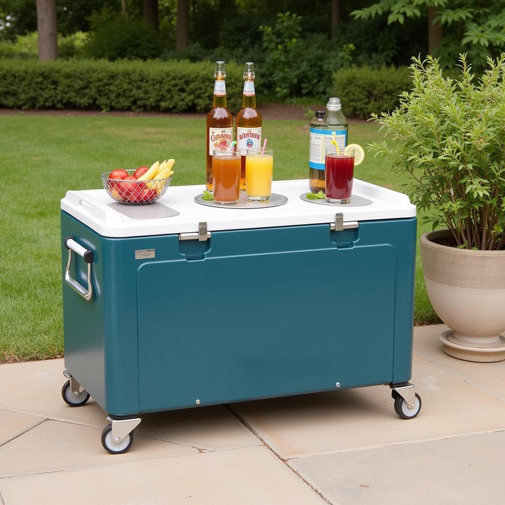 Portable Cold Table for Outdoor Gathering