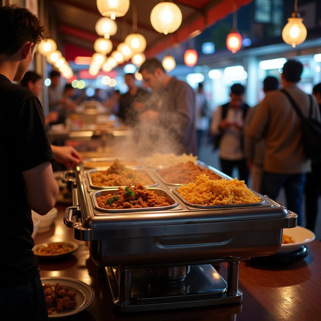 Portable Food Warmer in Action