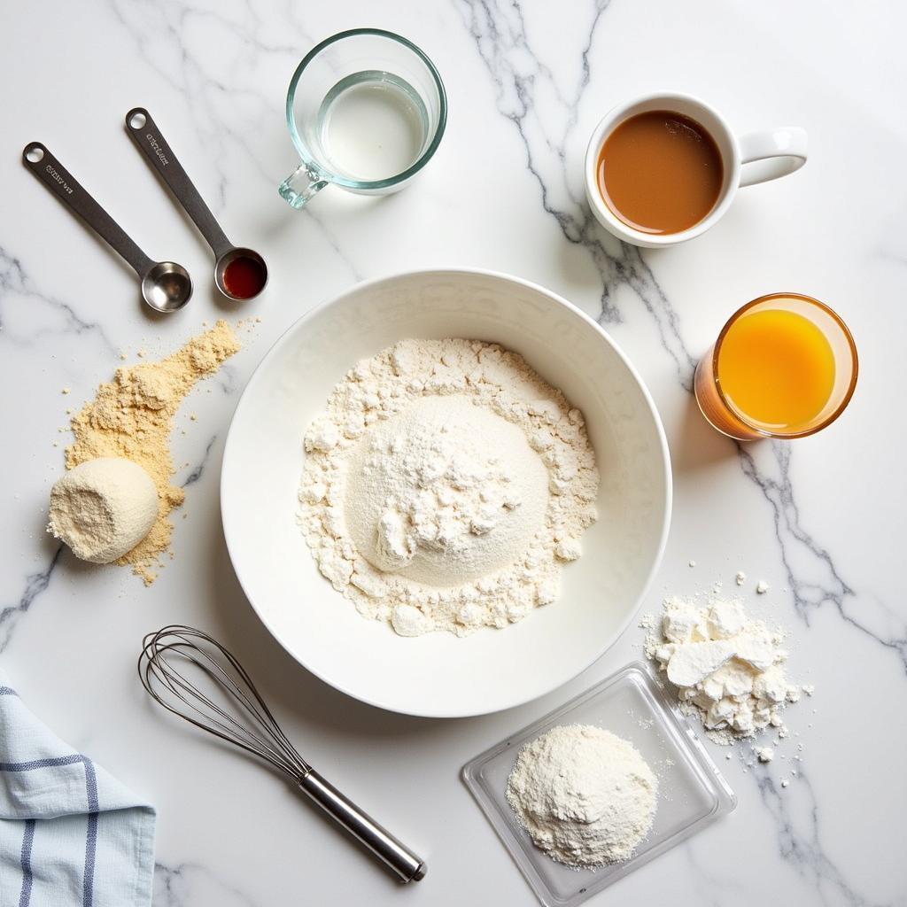 Assortment of powdered food products