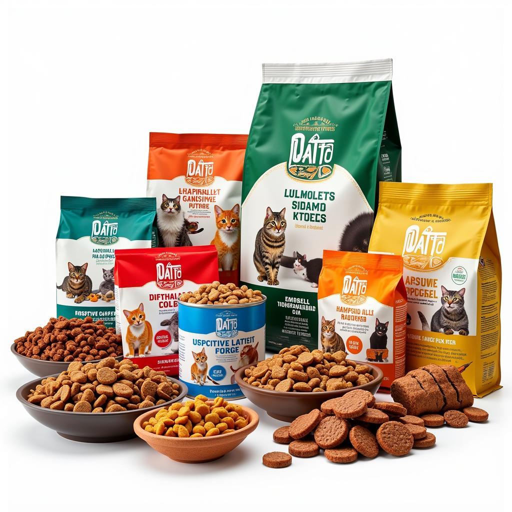 A Selection of Premium Gatto Food Options