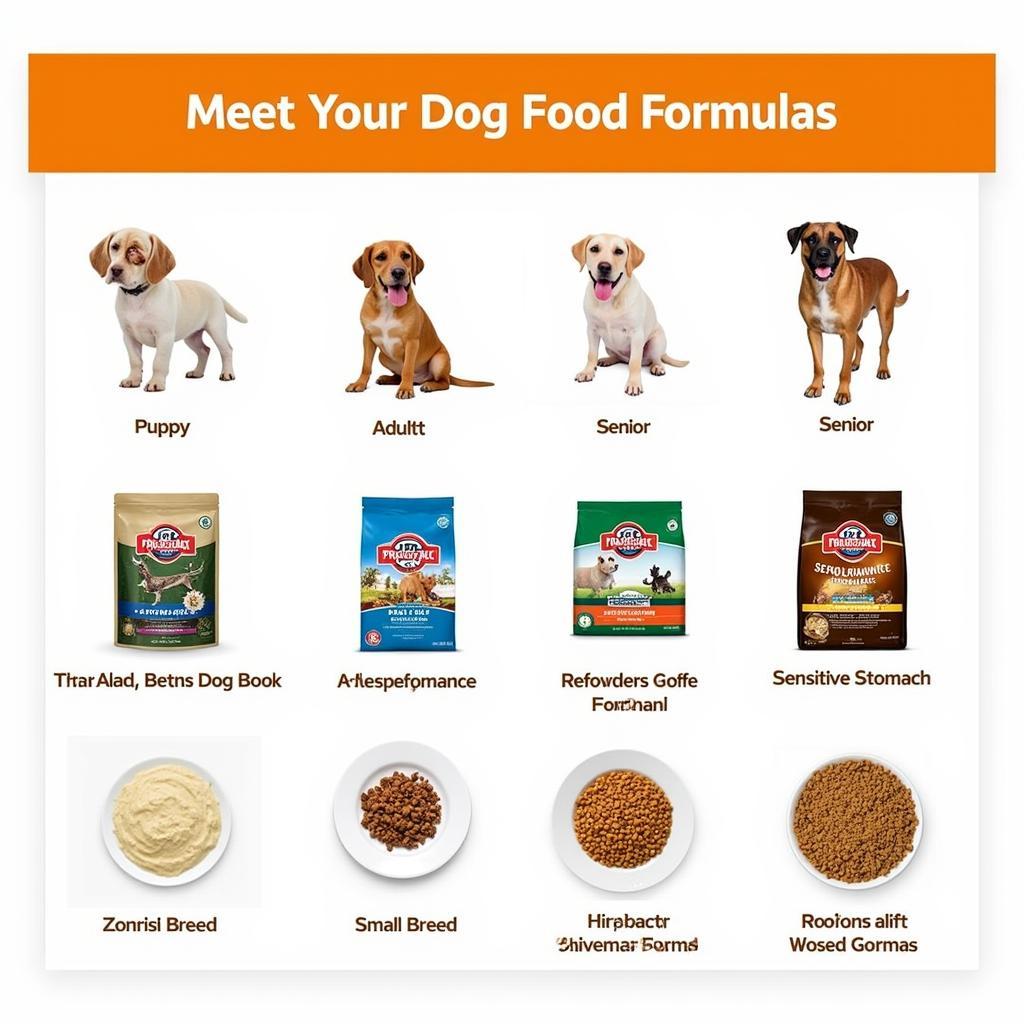 Different Pro Pac Dog Food Formulas