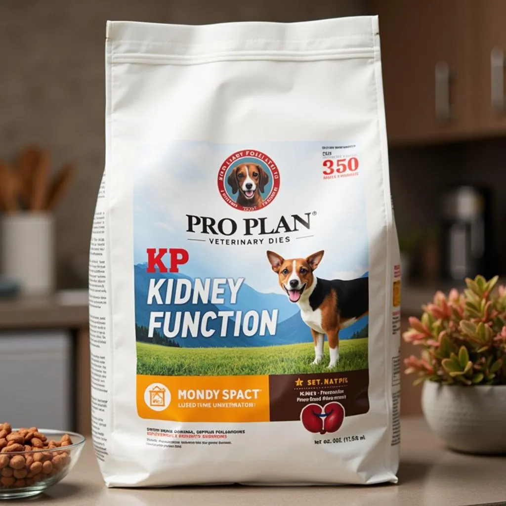 Pro Plan Veterinary Diets KP Kidney Function dog food bag