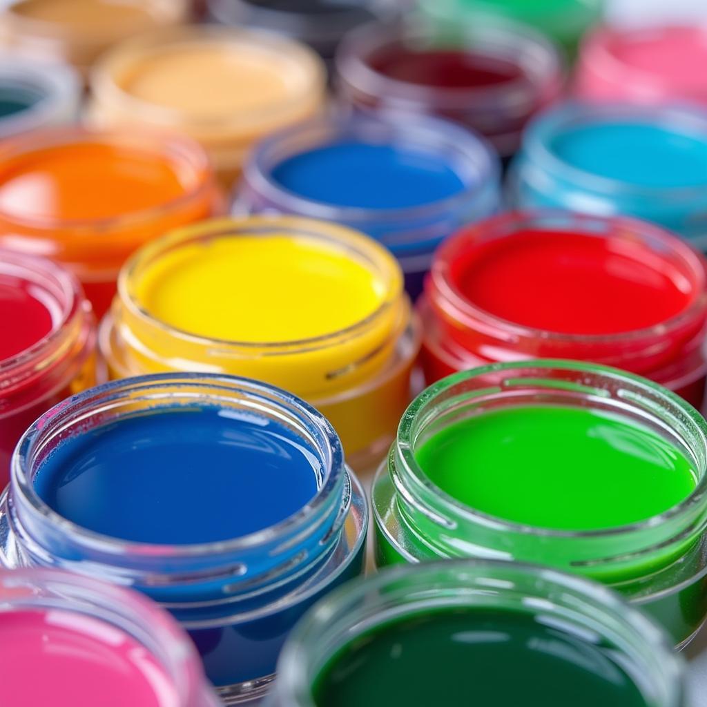 A vibrant palette of ProGel food coloring gels