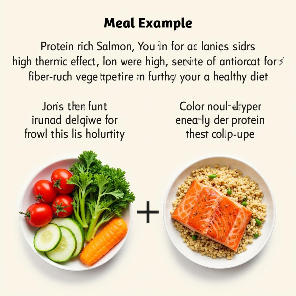 A plate of grilled salmon with a side of steamed broccoli and carrots.