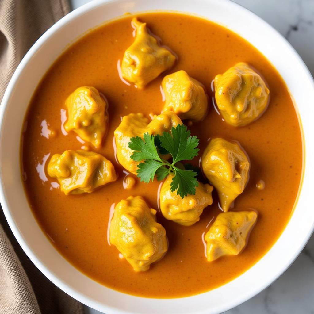 Butter Chicken in a Bowl