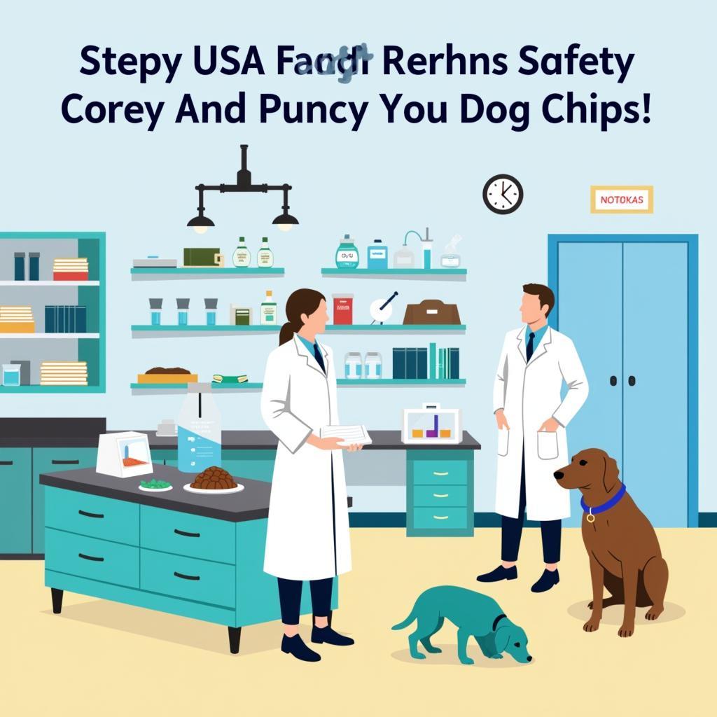 Quality and safety checks for USA-made dog food