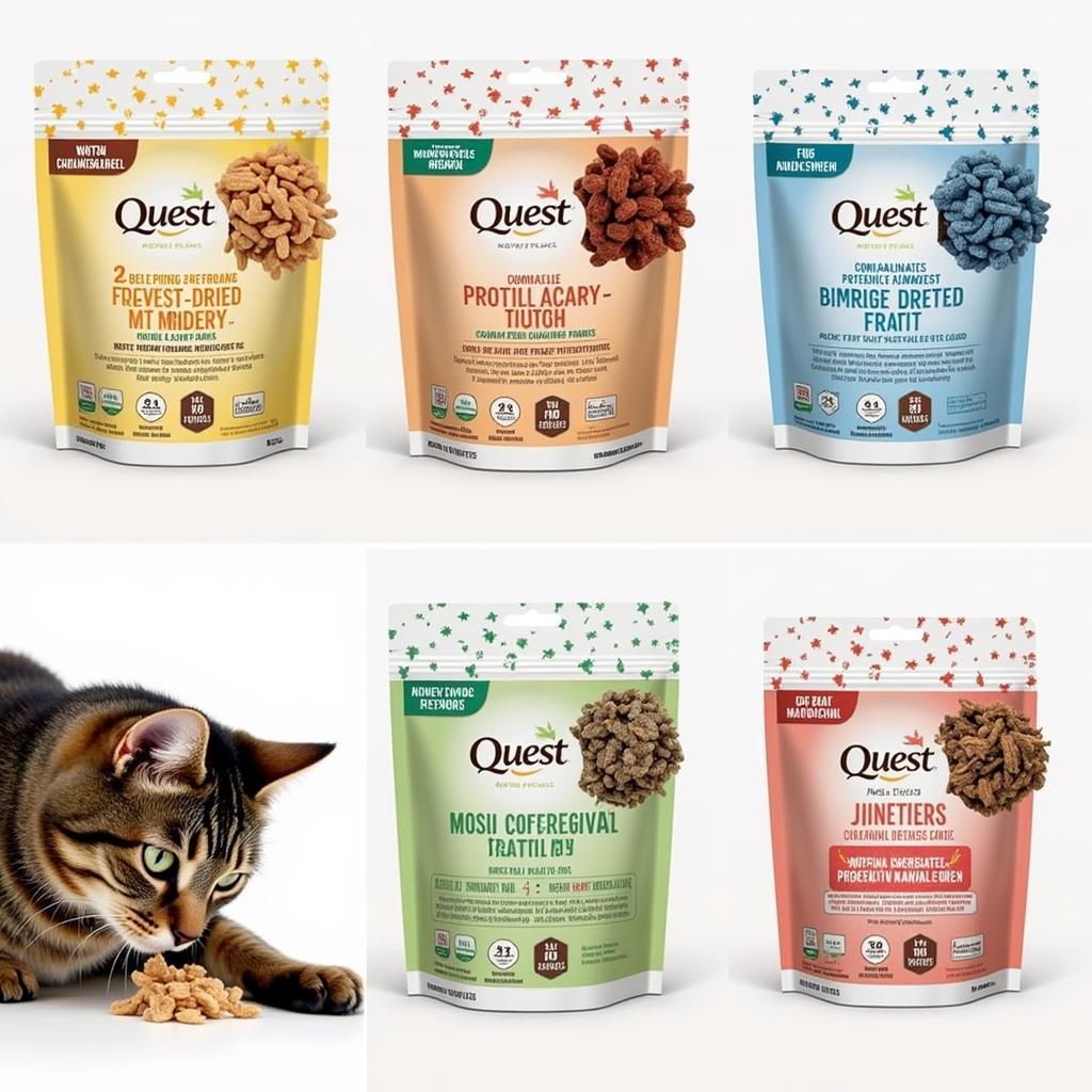 Quest Freeze Dried Cat Food Variety