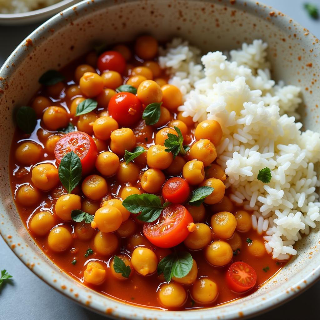 quick chickpea curry recipe