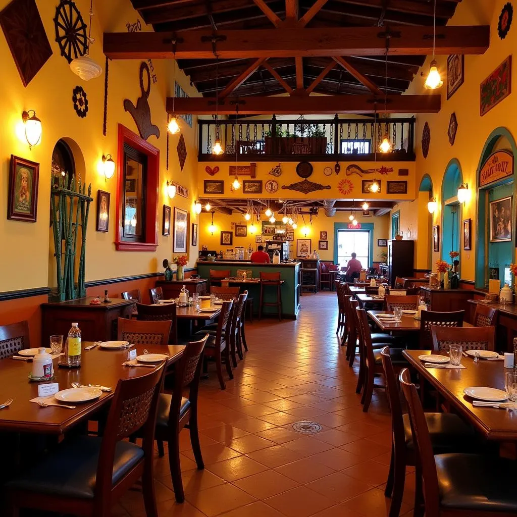 Rancho Viejo's vibrant and welcoming interior