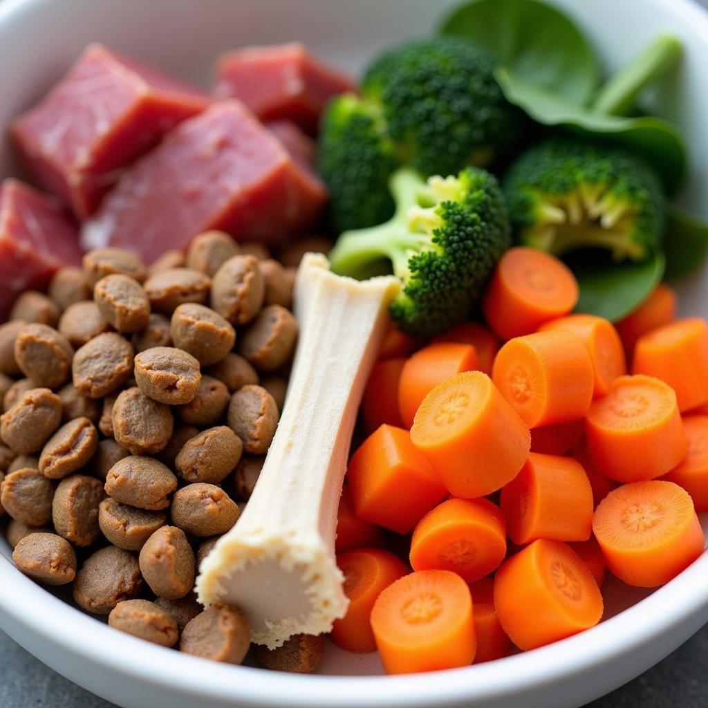 Raw Blend Dog Food Ingredients