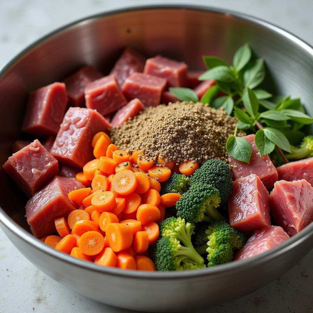 Raw Blends Dog Food Ingredients