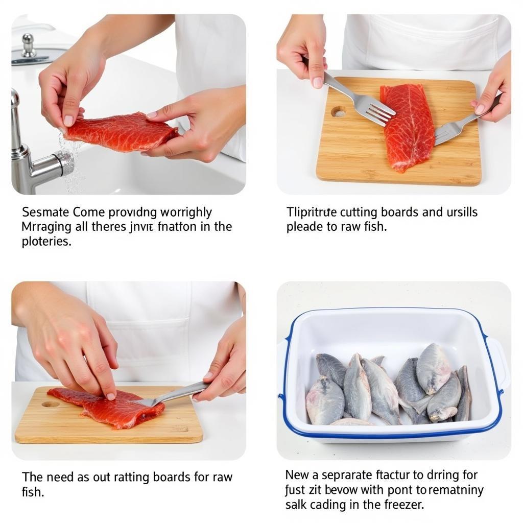 Safe Handling of Raw Fish for Dogs