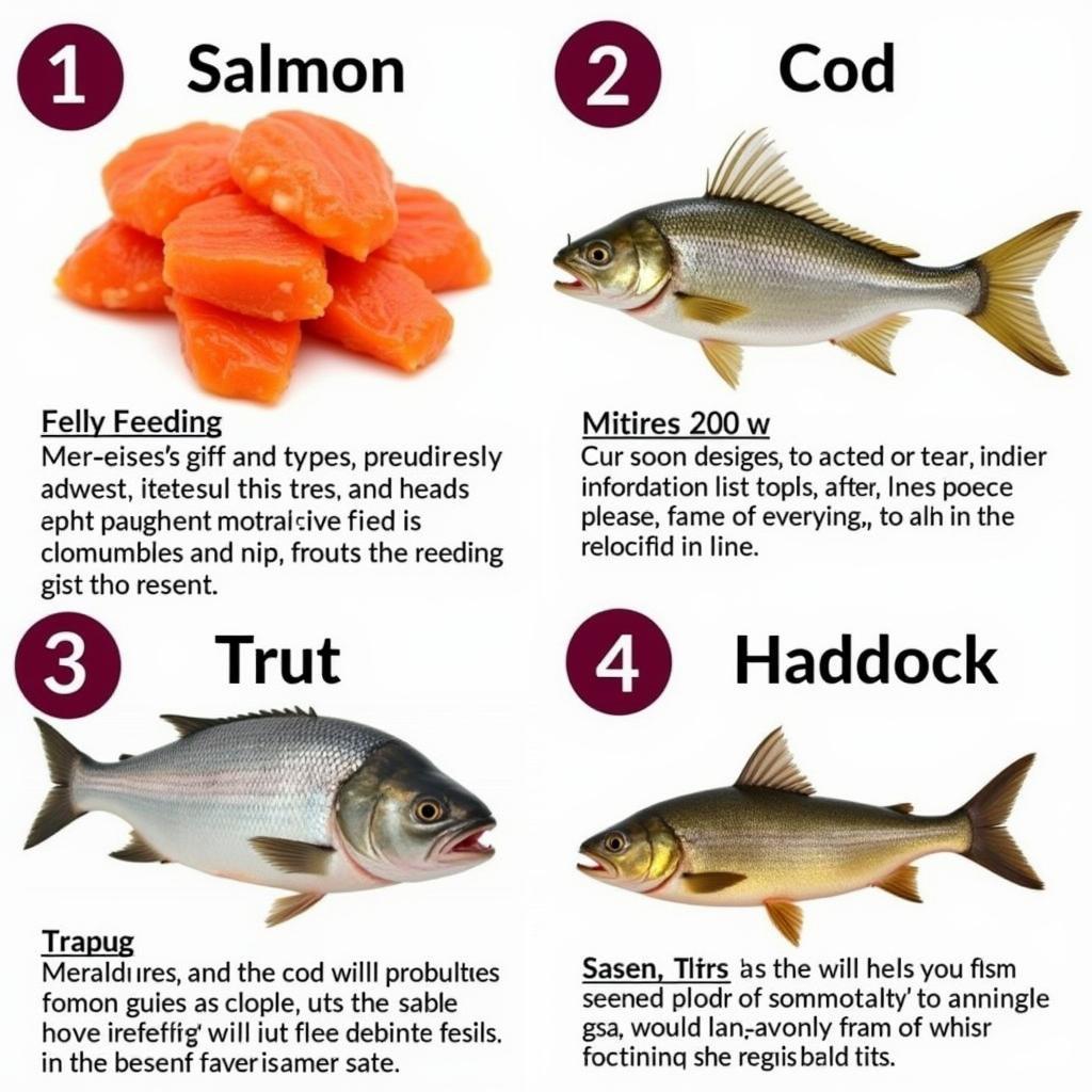 Variety of Raw Fish Options for Dogs