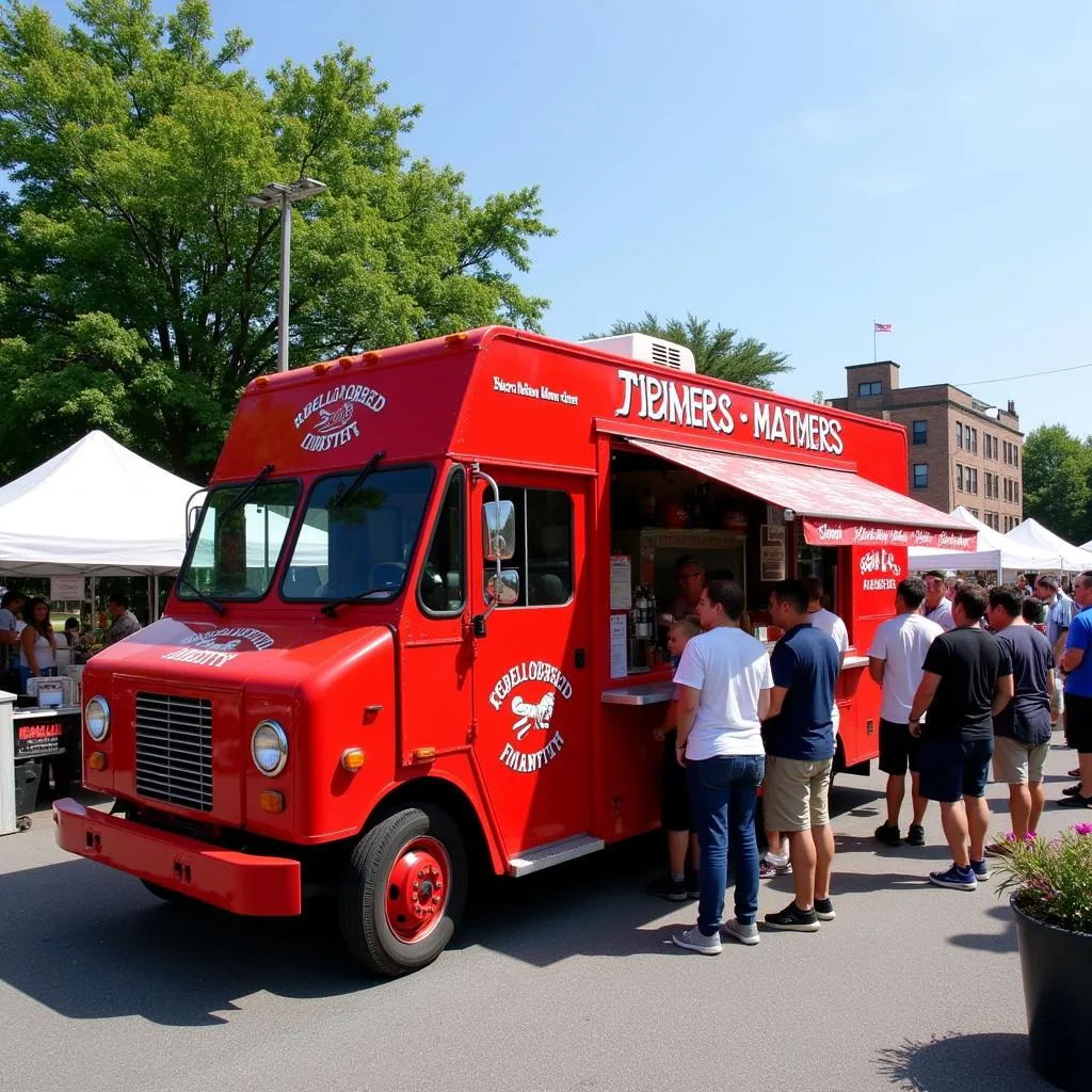 Rebel Lobster Food Truck at a Local Event