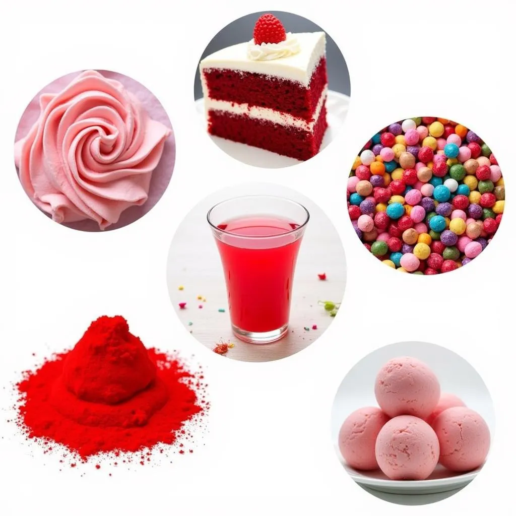 Various Uses of Red Food Coloring