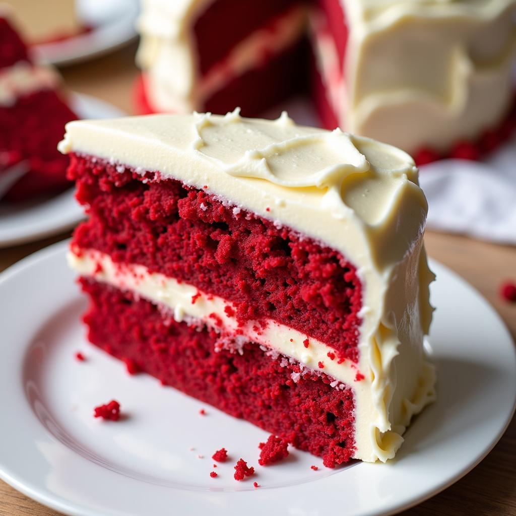 Red Velvet Cake with Cream Cheese Frosting