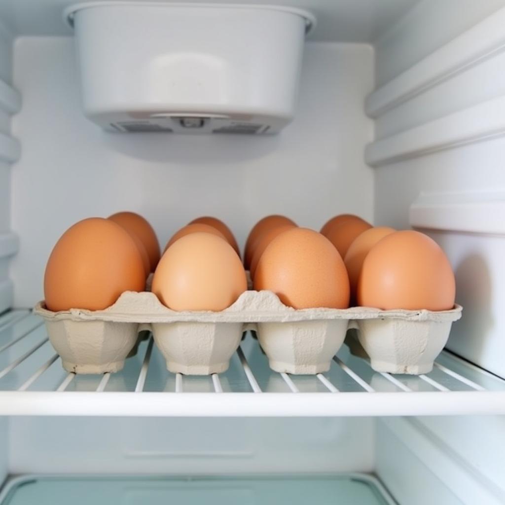 Storing Eggs Properly in the Refrigerator