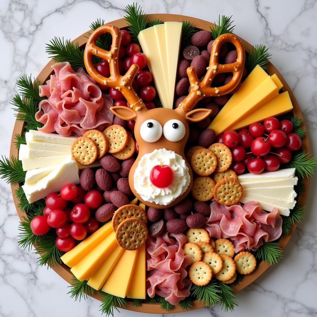 Reindeer Charcuterie Board