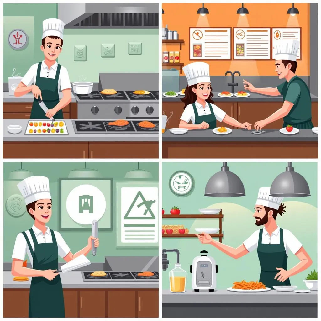 Restaurant Kitchen Food Safety Practices