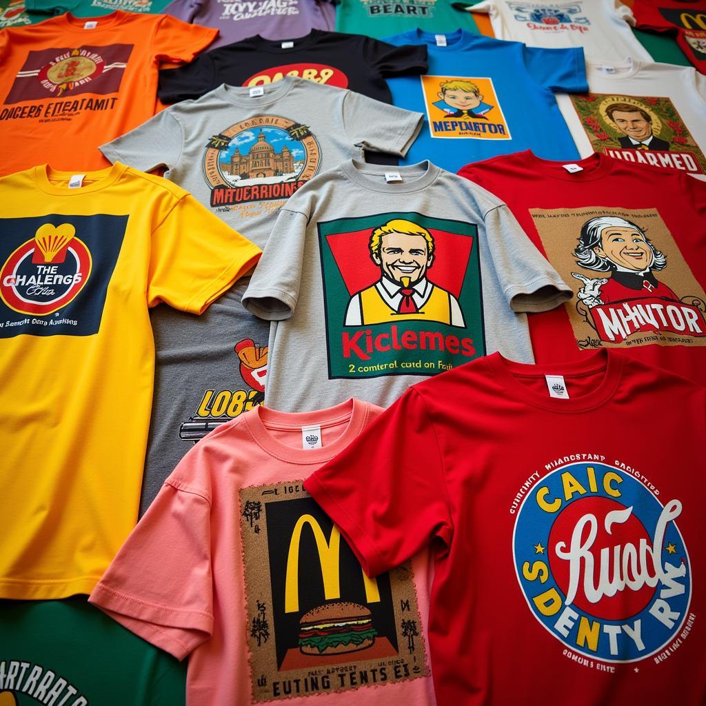 Vintage Fast Food T-shirt Designs