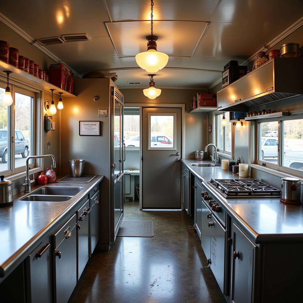 A Look Inside a Retro Food Trailer