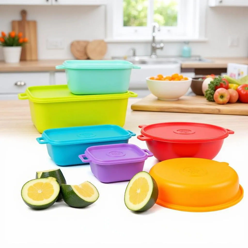 Set of Reusable Silicone Food Stretch Covers