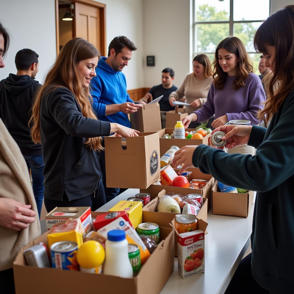 Rock Church food pantry donation drive