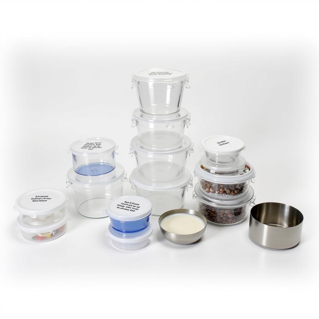 Different Materials for Round Food Containers