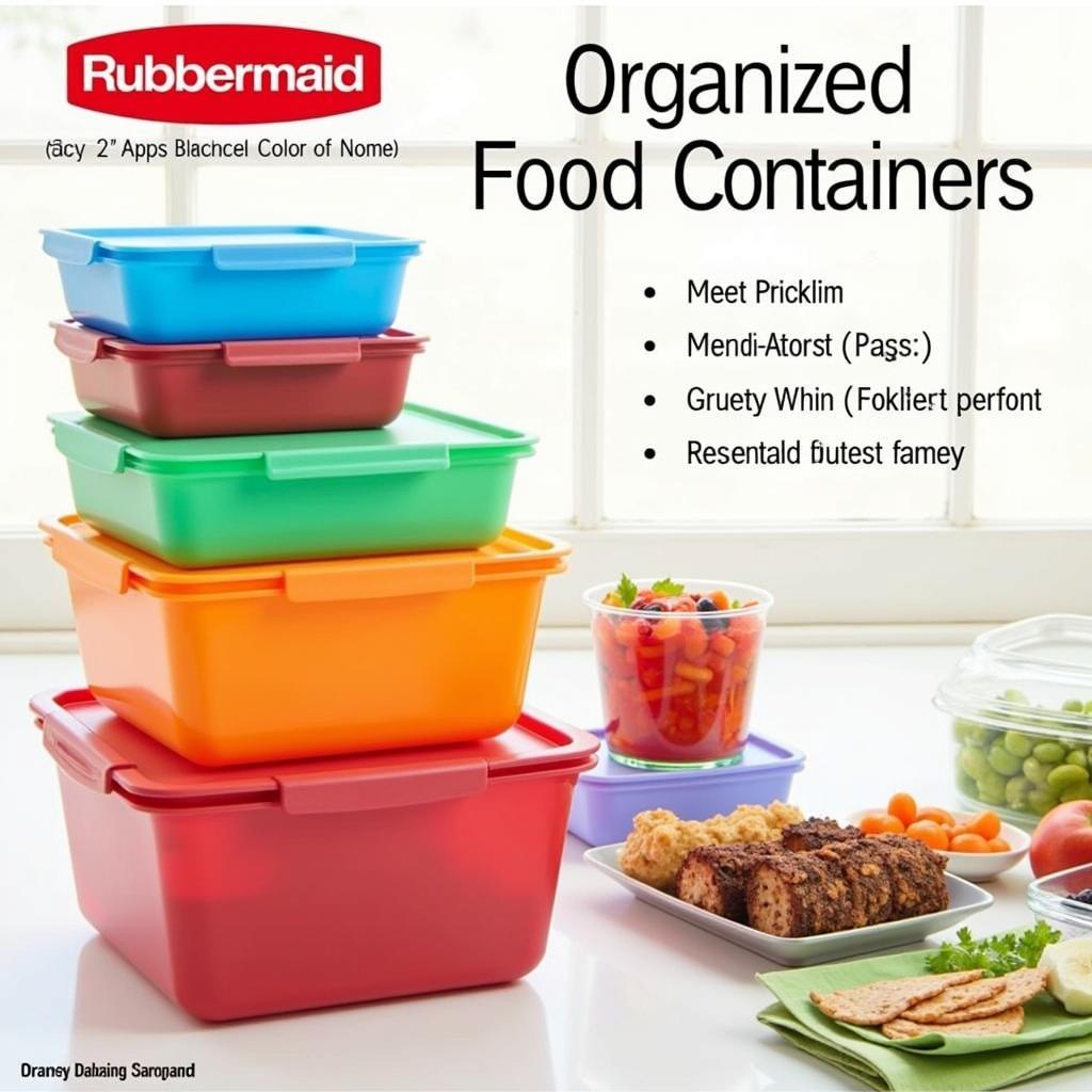 Rubbermaid 2-Cup Food Container Set