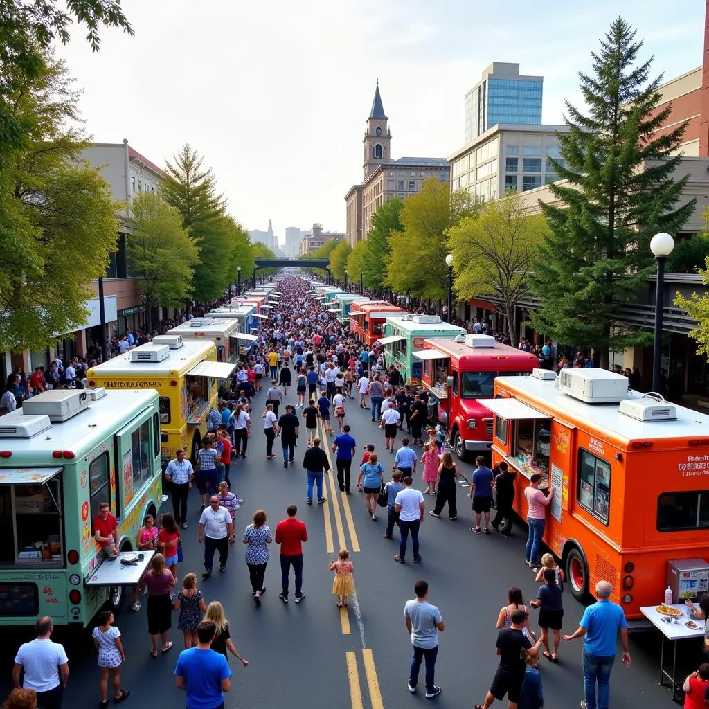 Vibrant Sacramento Food Truck Scene