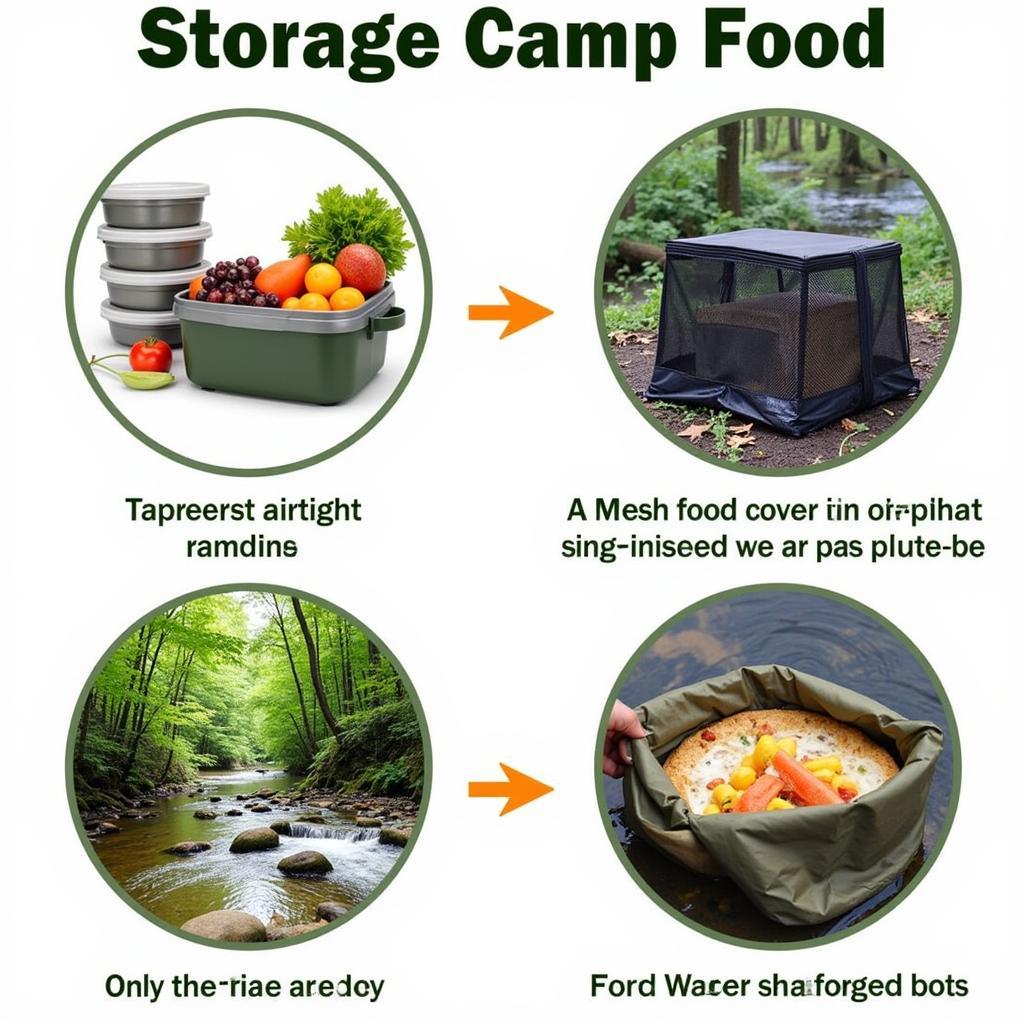 Safe Camp Food Storage Techniques