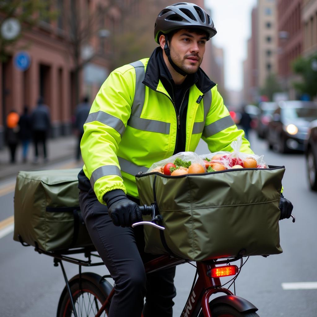 Safe Food Delivery on a Bike