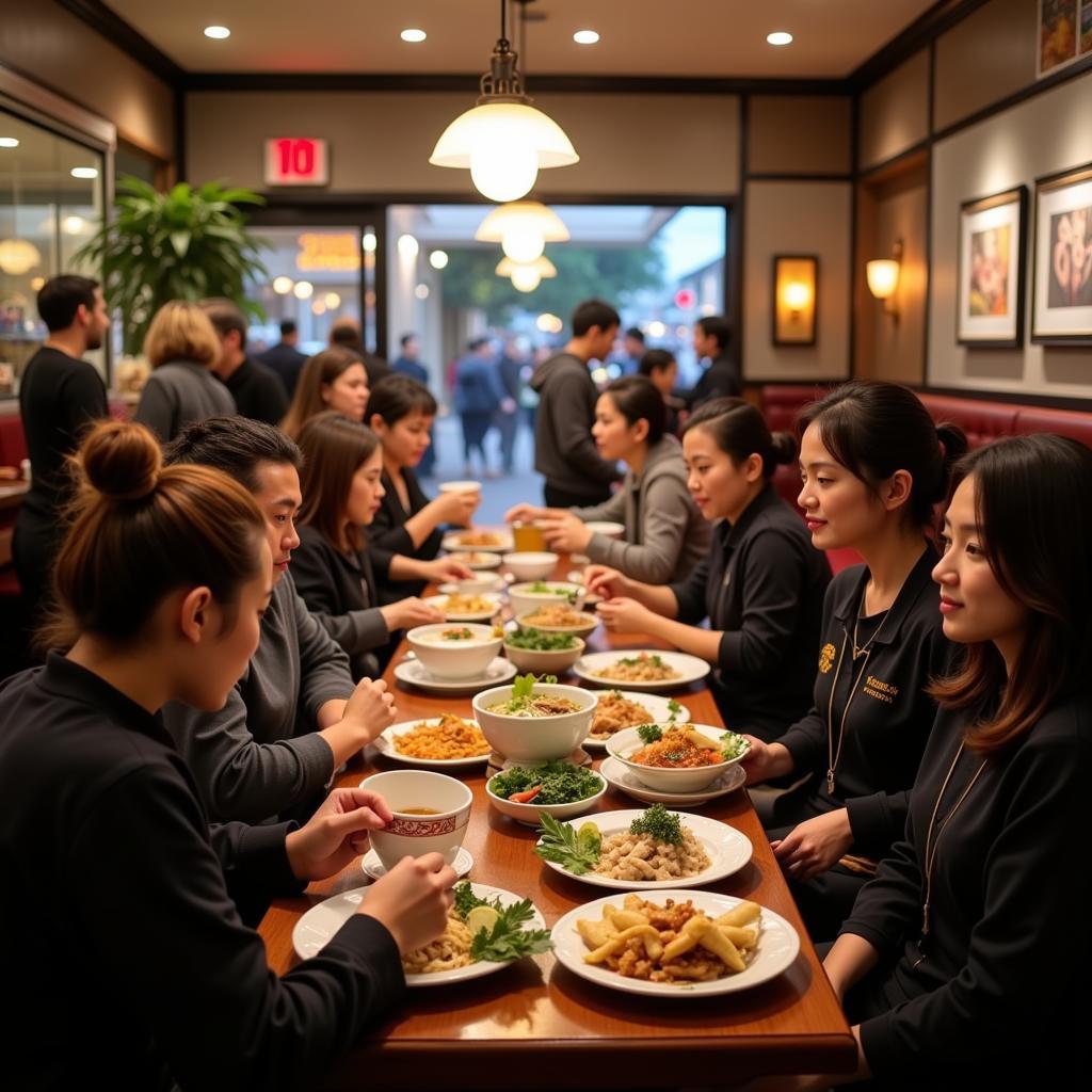 Bustling Vietnamese Restaurant in San Jose