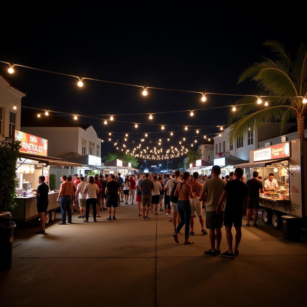 San Pedro Food Truck Night Market