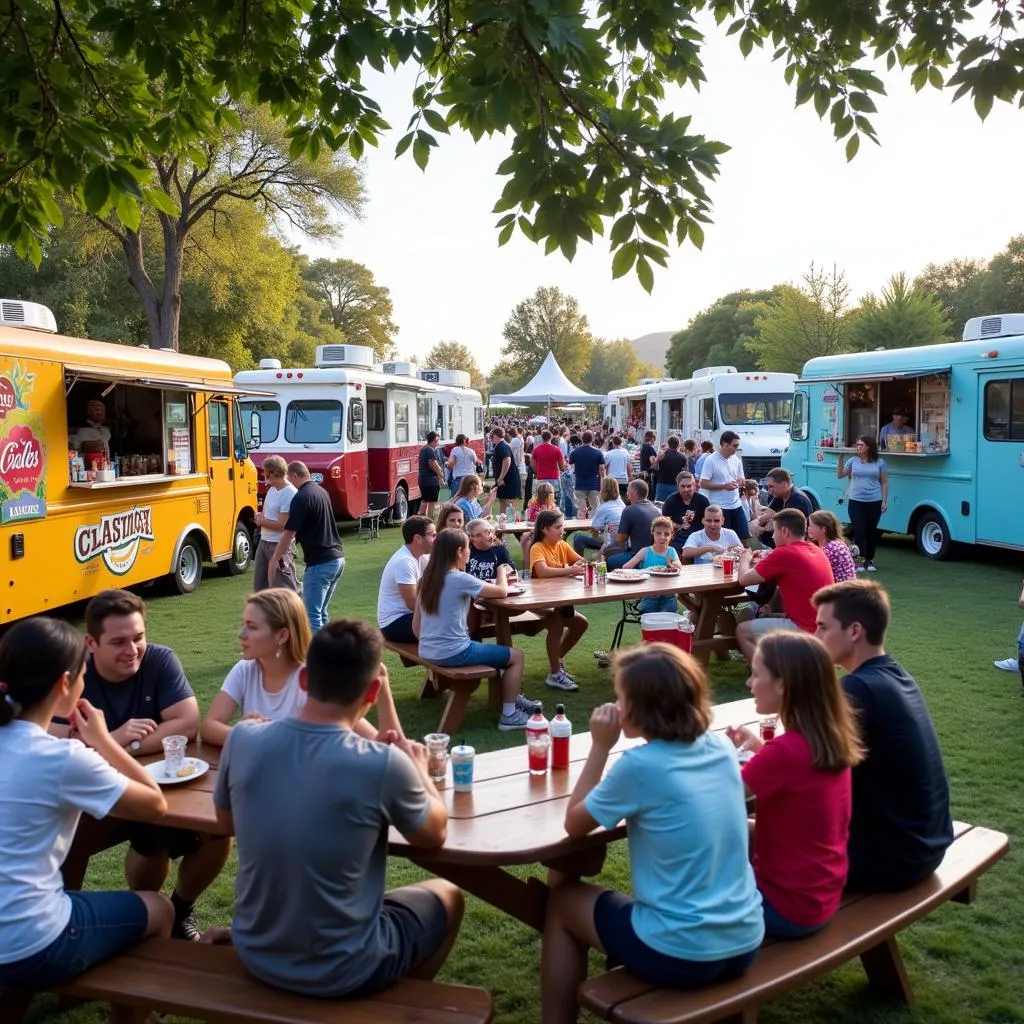 Food Truck Event in San Ramon