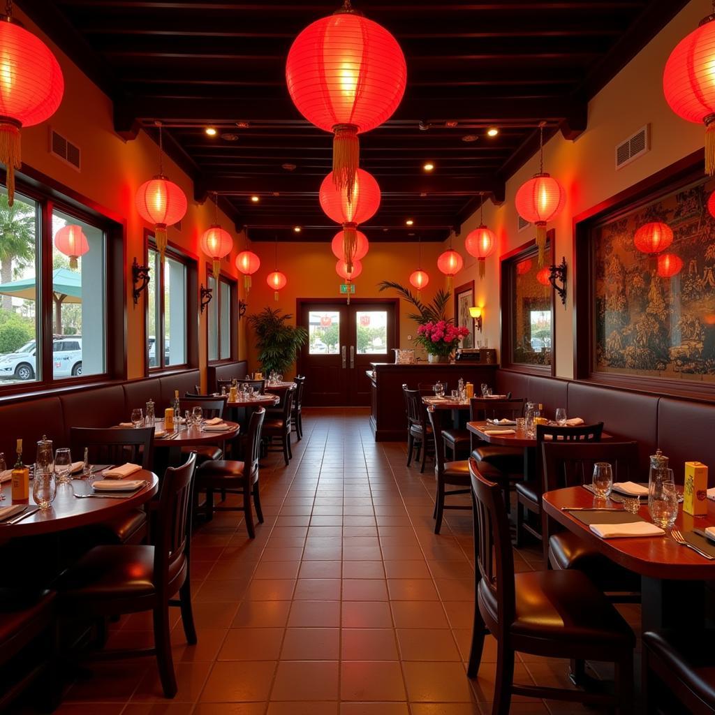 San Tan Valley Chinese Restaurant Interior