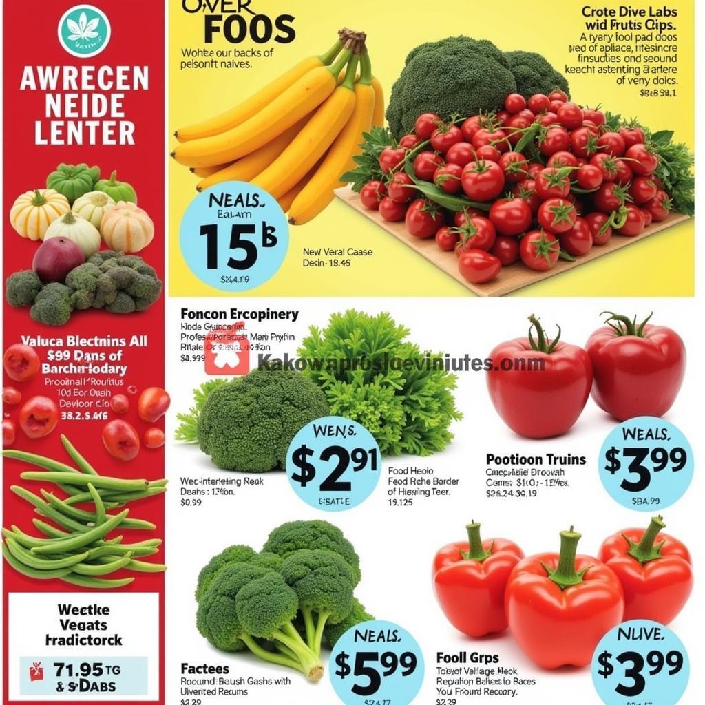 Sanford Food Center Weekly Ad Produce Section