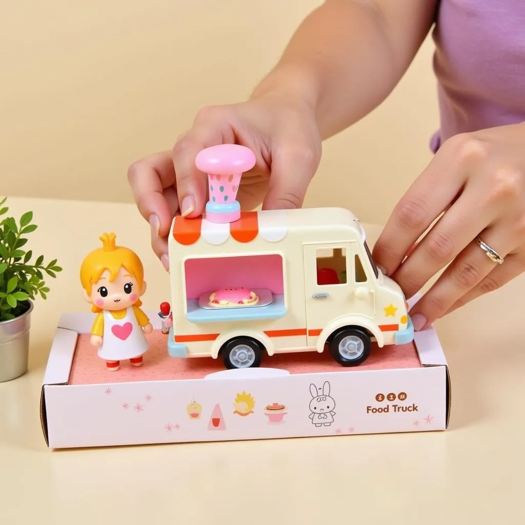 Unboxing a Sanrio Food Truck Blind Box