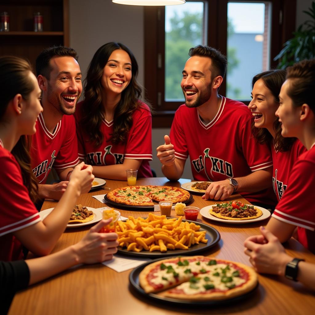 Savory Food Sports Team