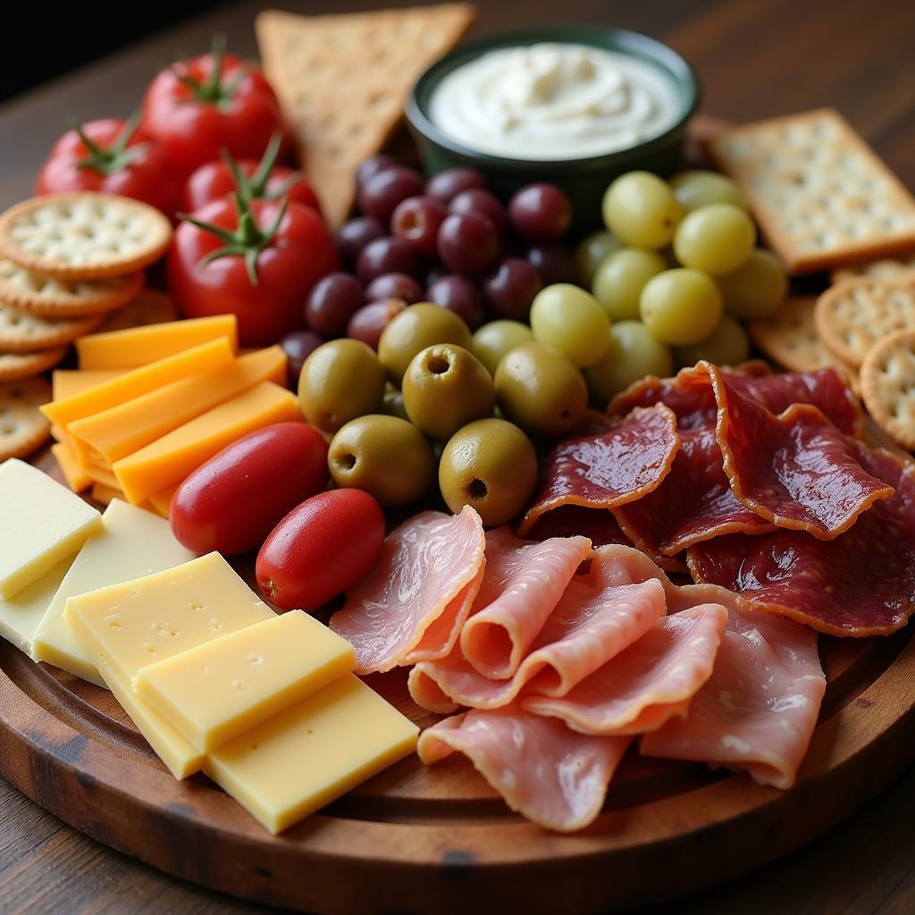 Savory Snack Platter for Two