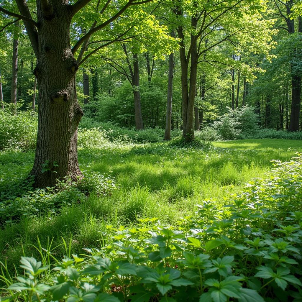 Shade-Tolerant Food Plot