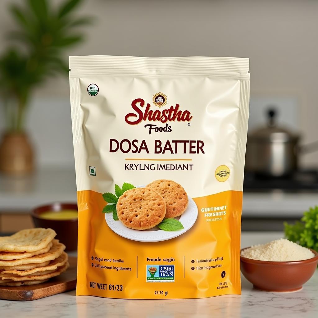 Shastha Foods Dosa Batter Package