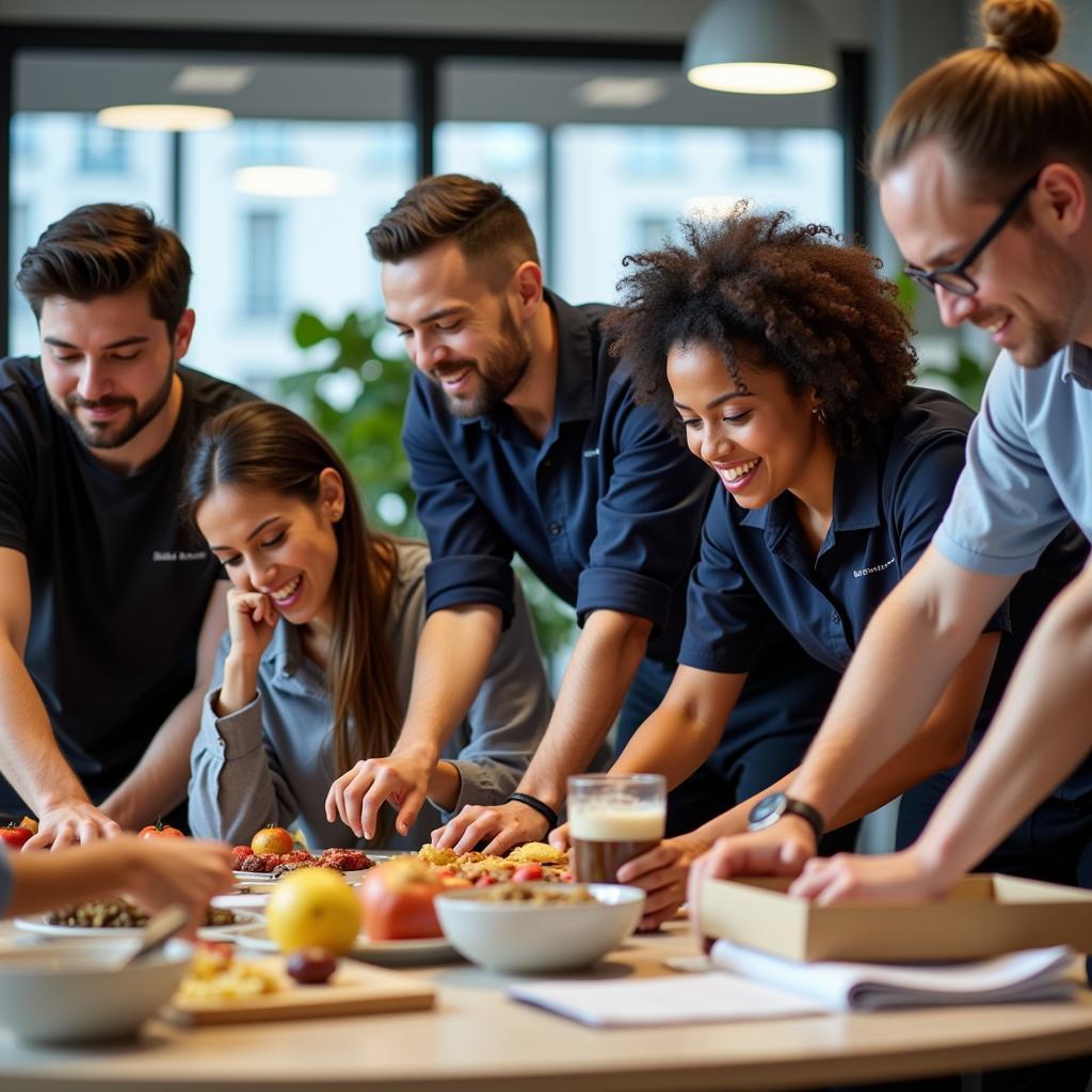 Sheba Foods Employees at Work