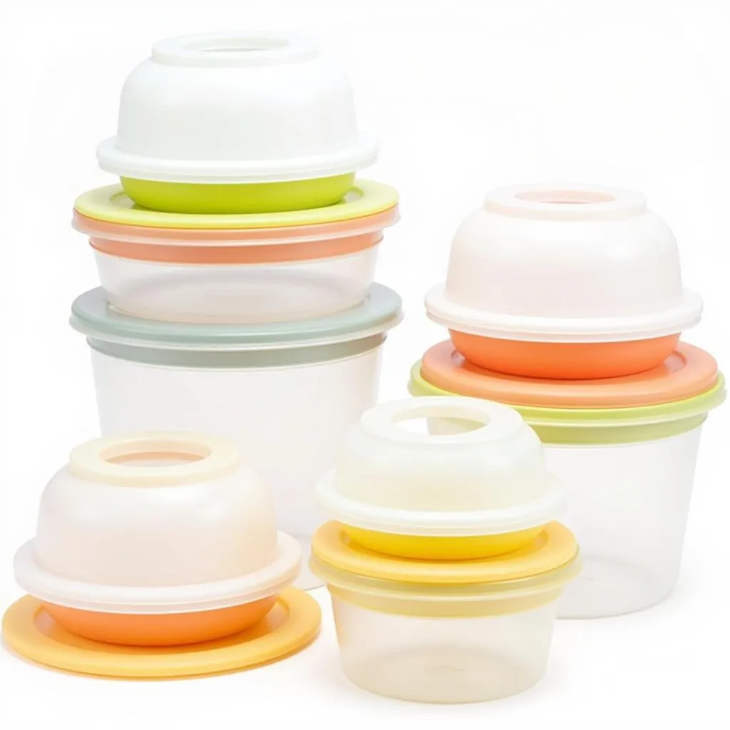 Reusable Silicone Food Container Lids